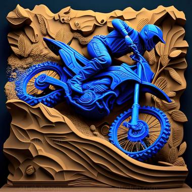 3D модель Yamaha YZ65 (STL)